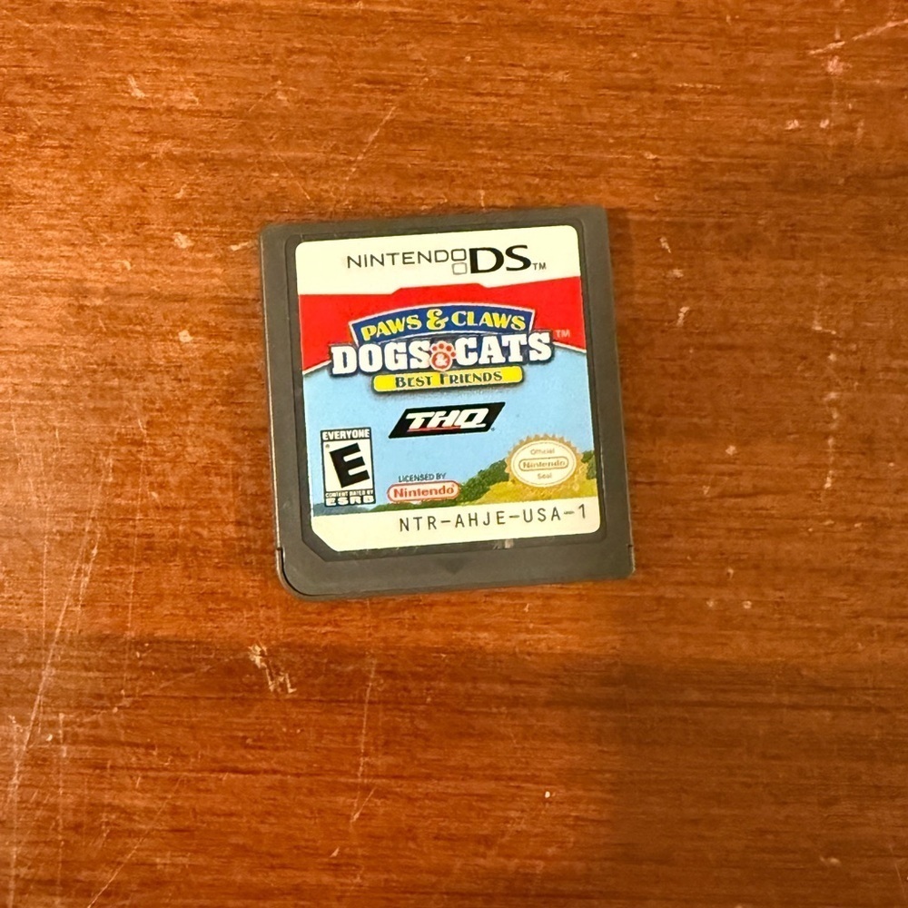 Nintendo DS Paws and Claws Game​​​​